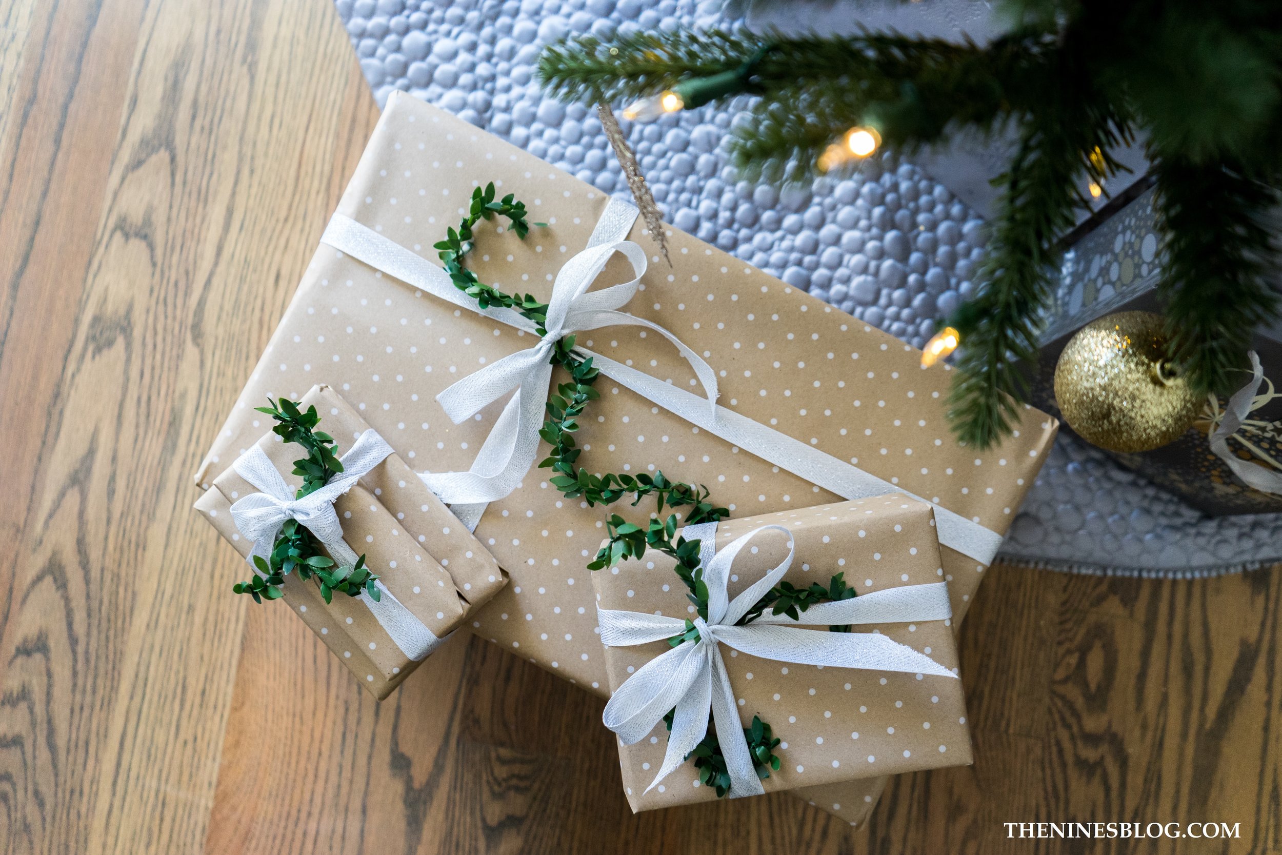 Easy Gift Wrap - TheNinesBlog.com : A Boston Blog